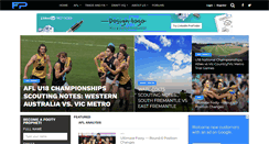 Desktop Screenshot of footyprophet.com